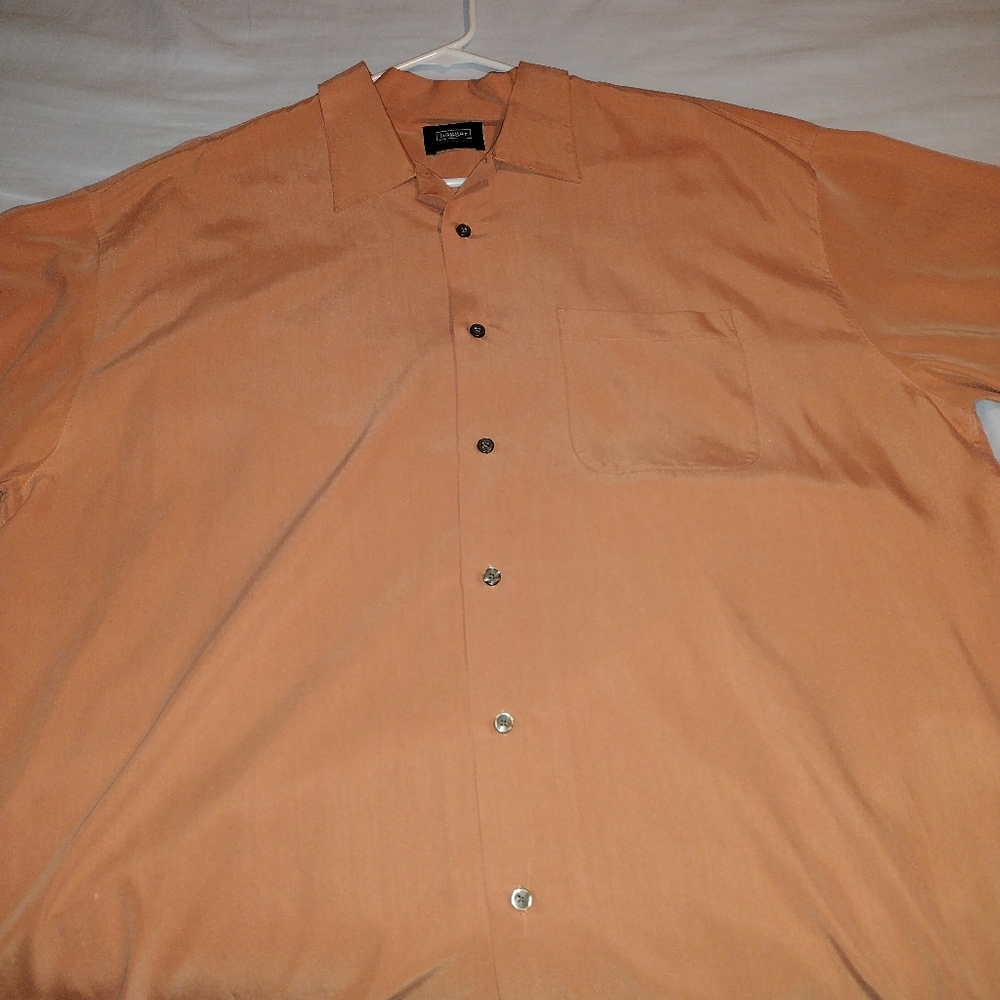 Haggar men's button down short sleeve shirt XL